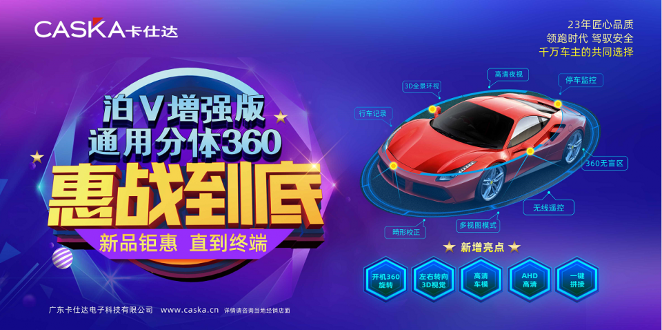 卡仕达，360全景市场的一道主菜