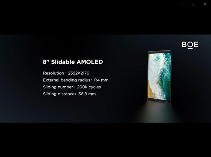 BOE（京东方）玻璃基Mini LED、OLED滑卷屏斩获国际显示周大奖